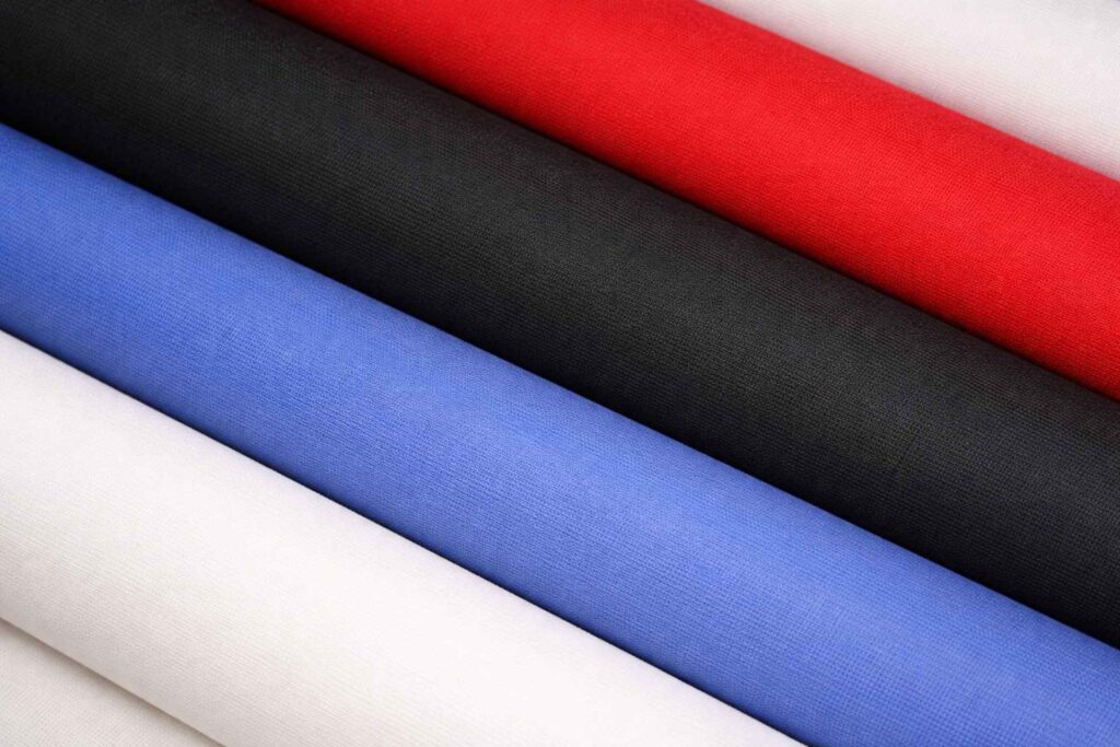 Acryl Stoffrollen Detailfoto