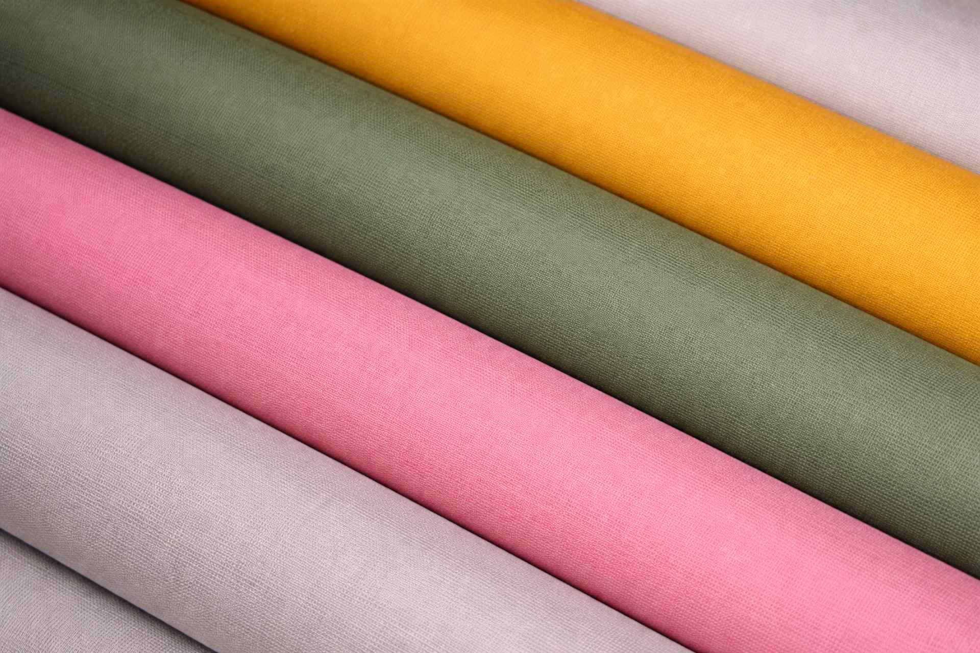 Polyester Stoffrollen Detailfoto